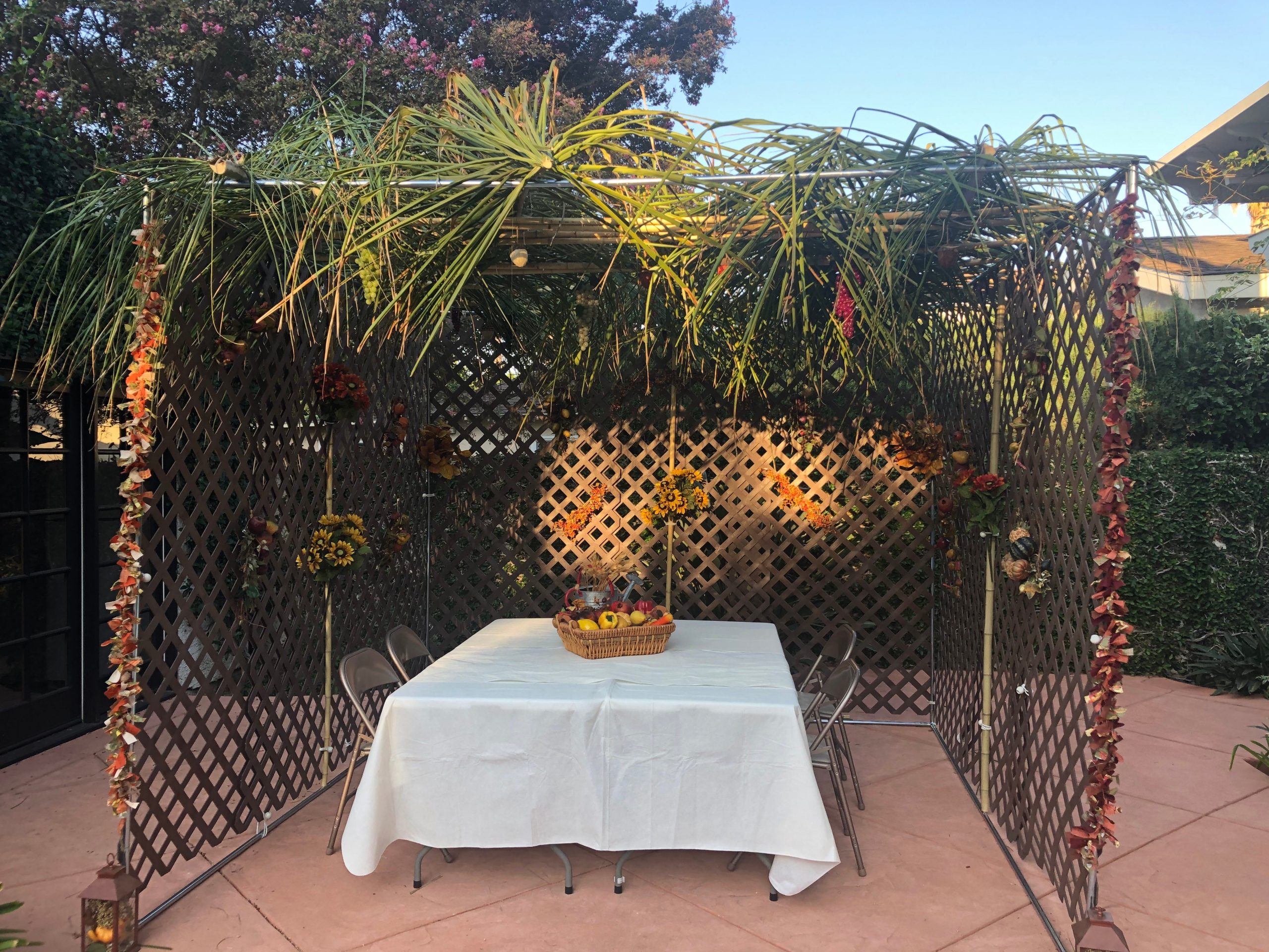 “Feast of the Booths” Sukkot in Venice, Florida